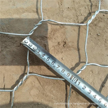 Hexagonal Gabion Wire Mesh Stone Cage Retaining Wall